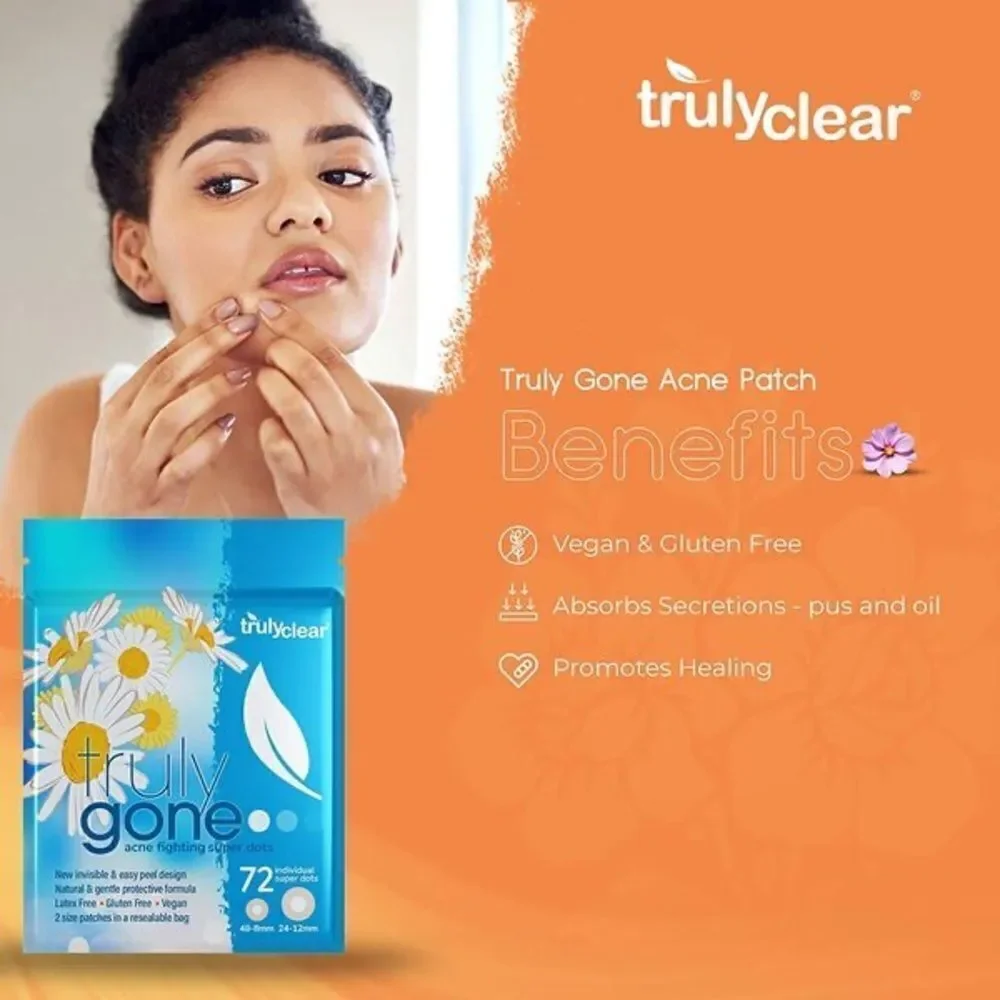 Truly Gone Acne Fighting Super Dots - New Sealed Pkg